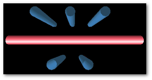 よこ糸が入ってくるところ